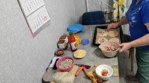 Мини-пиццы  готовы.