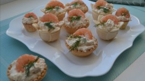 Тарталетки к новогоднему столу