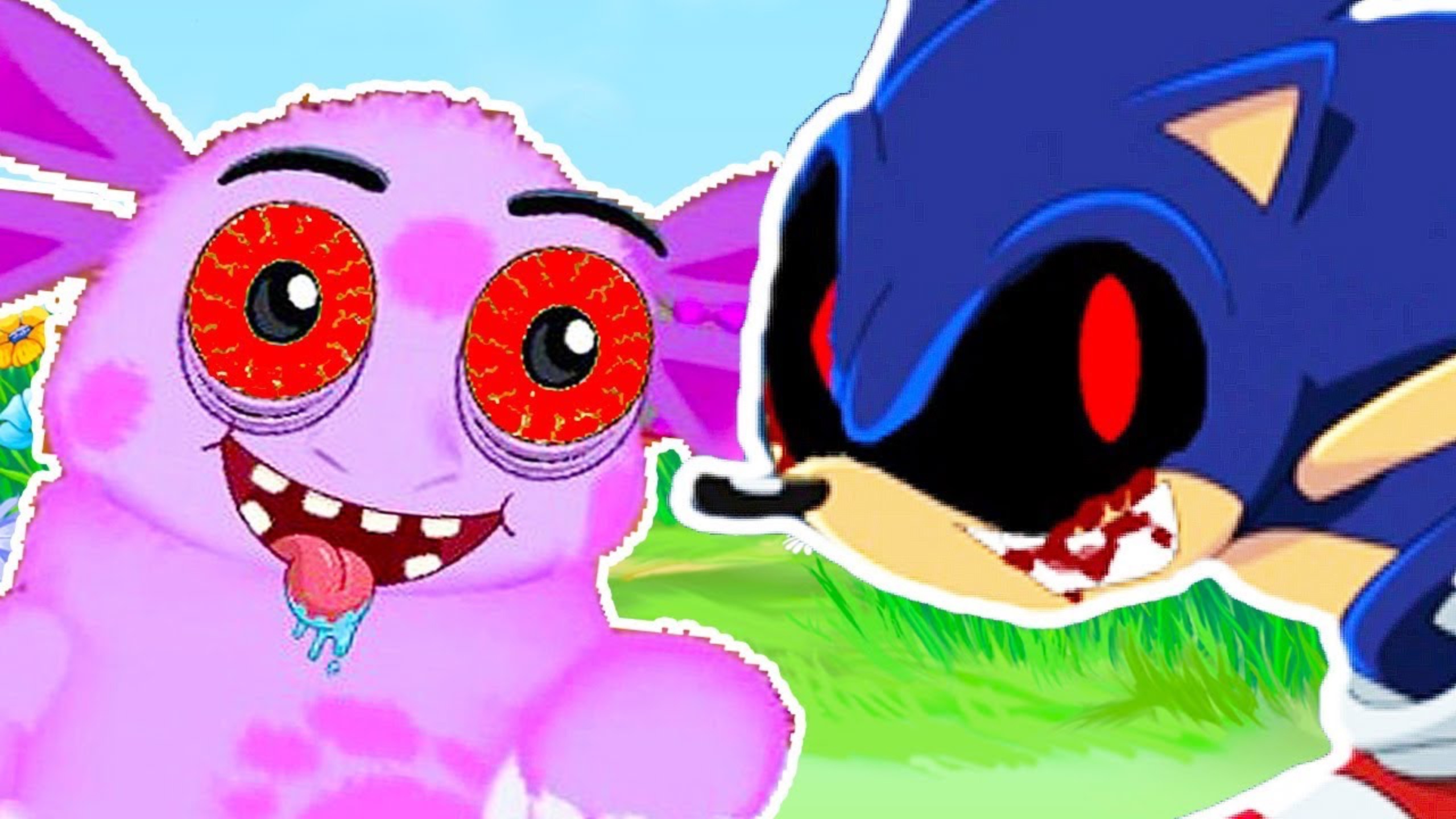 СОНИК.EXE И ЛУНТИК X В ОДНОЙ ИГРЕ!! смотреть онлайн