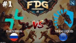 ПАРИ НА ГРАНИ ВЫЛЕТА ИЗ ТУРНИРА! | Parivision vs Liquid #1 (BO3) FISSURE Playground 2