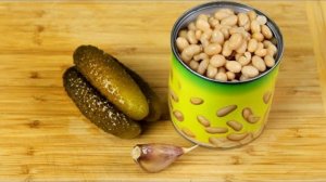 Беру БАНКУ ФАСОЛИ и ОГУРЦЫ! Готовлю Салат Экономный от которого не могу отказаться! За 5 минут!