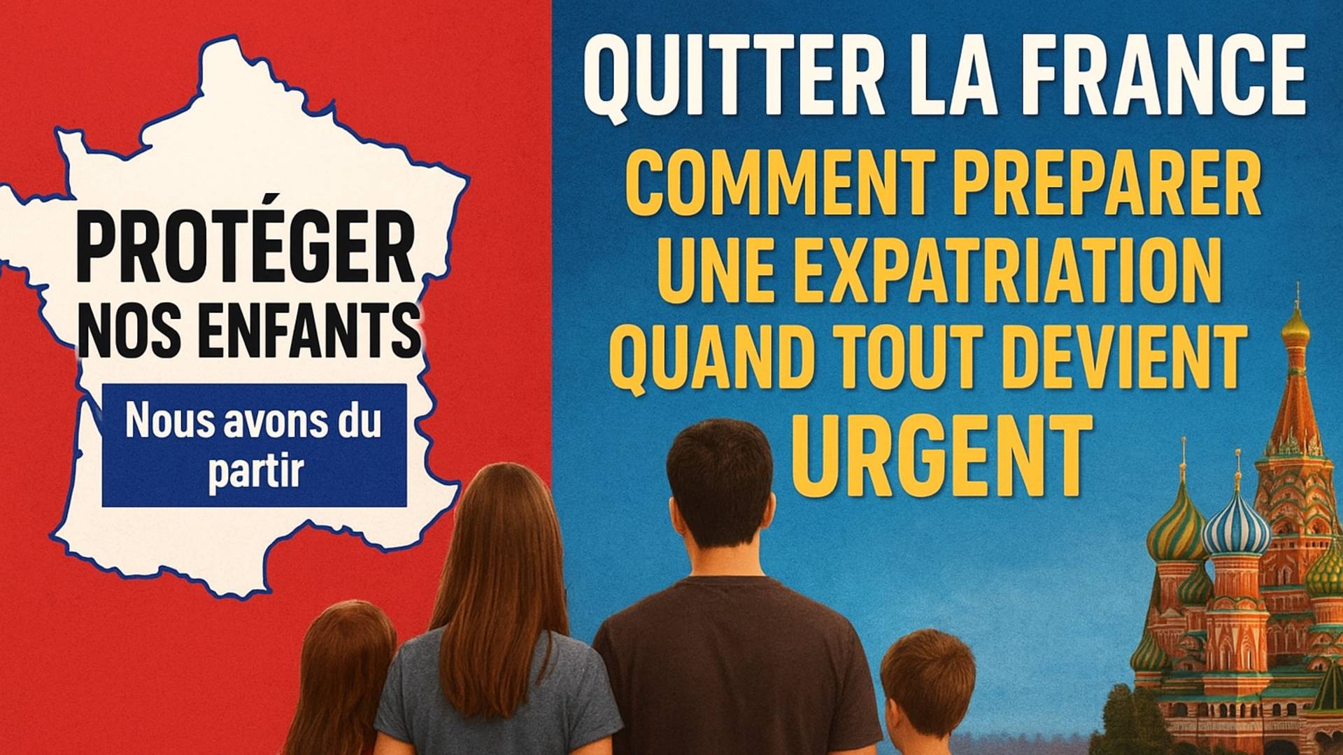 Quitter La France Pour Protéger Nos Enfants: Préparer Une Expatriation Quand Tout Devient Urgent !