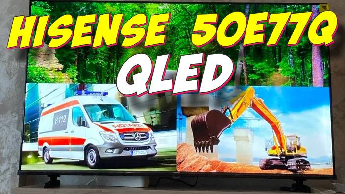 Телевизор Hisense 55E77Q смотреть онлайн