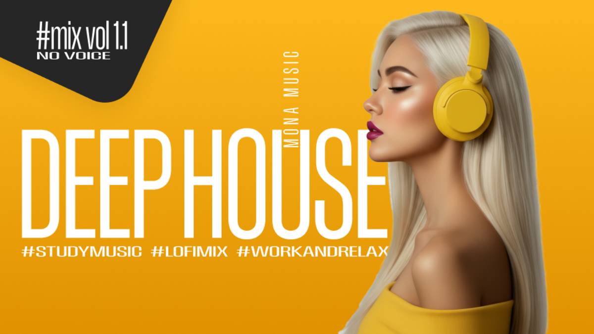 Deep House Mix 2025 • No Lyrics • Study / Work / Concentrate • vol.1