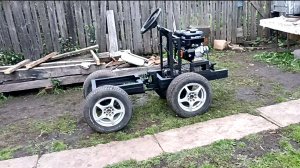 самодельный минитрактор сборка по максимум(видео 15)