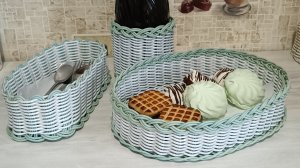 Анонс 3-х МК по плетению комплекта вазочек