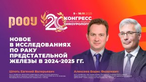 Новое в исследованиях по раку предстательной железы в 2024-2025 гг. Б.Я. Алексеев, Е.В. Шпоть