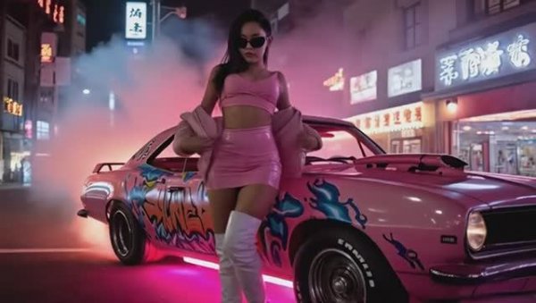 Midnight Mayhem Fast Cars And Faster Women - Short Film