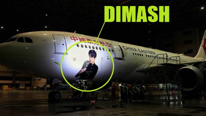 ИЗОБРАЖЕНИЕ ДИМАША НА САМОЛЁТЕ смотреть онлайн