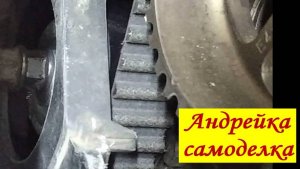 Проверка ремня ГРМ на Рено К7М при неполной разборке.