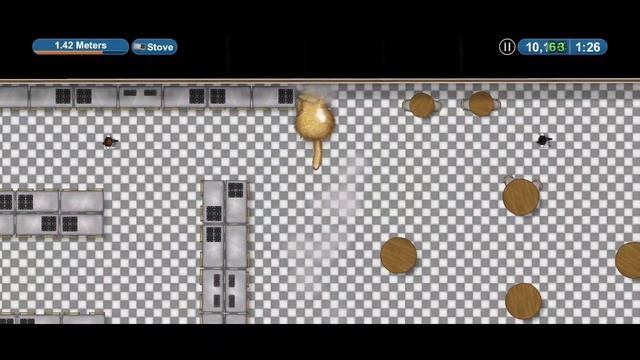 кот ест всё