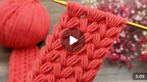 Повязка на голову крючком в тунниской технике вязания #все_в_жизни_связано #вязаниекрючком #всевжизн