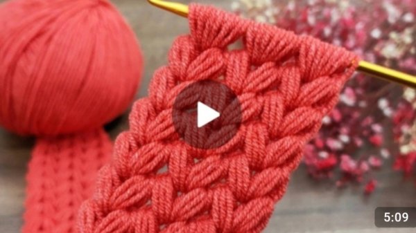 Повязка на голову крючком в тунниской технике вязания #все_в_жизни_связано #вязаниекрючком #всевжизн