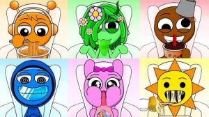 Emoji Color ASMR MUKBANG Challenge _ Best Full Version _ MOOMOOSTUDIO