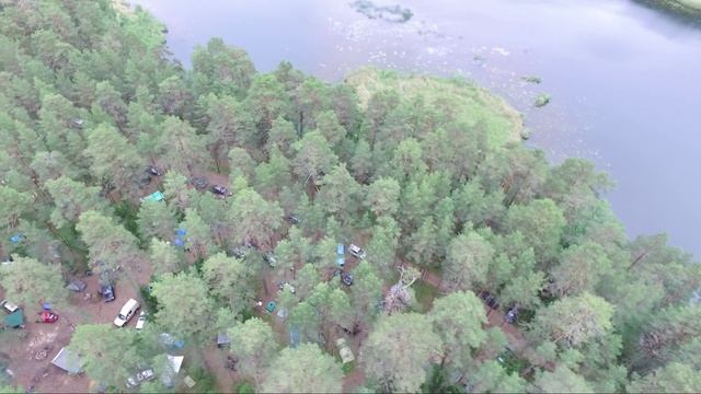 Палаточный лагерь на фестивале Штолль