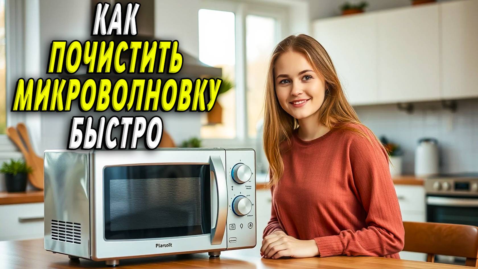 Как быстро почистить микроволновку смотреть онлайн