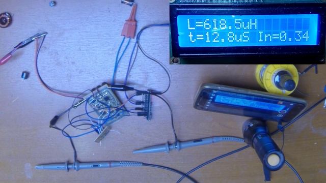 Прибор для тестирования катушек индуктивности