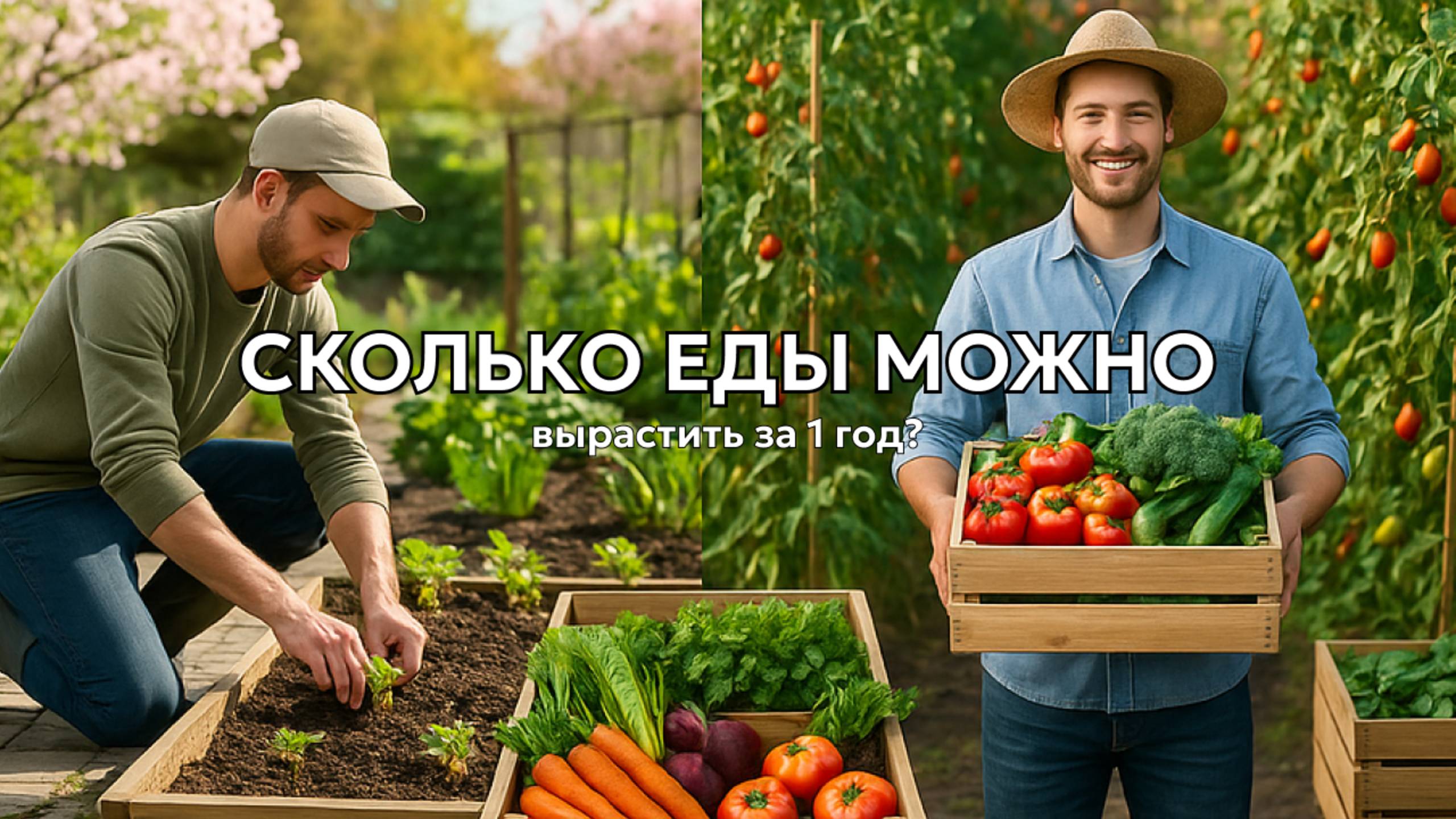 Cколько еды я могу вырастить за 1 год? смотреть онлайн