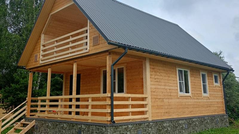 В бане кости распаришь-тело исправишь! Баня с террасой, лоджией, в Переславль-Залесском за 3 недели смотреть онлайн