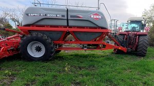 Сеем озимую пшеницу / Посевной комплекс KUHN ESPRO 12000 RC