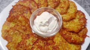 Драники с сыром,быстро и вкусно!