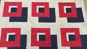 Это самый простой блок для лоскутного одеяла на свете. Креативный и простой трюк.