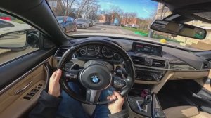 2018 BMW 430i Cabrio / БМВ 430и Ф33 Кабрио 2.0 турбо автомат 252 л.с. | Тест драйв от первого лица