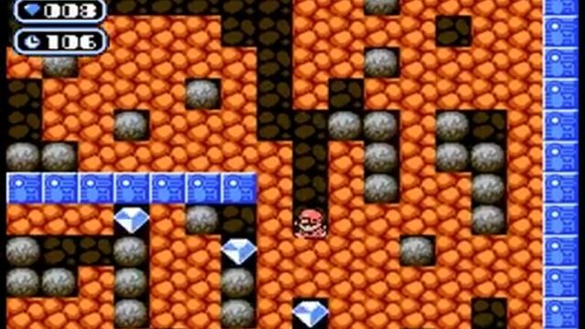 NES - Boulder Dash смотреть онлайн