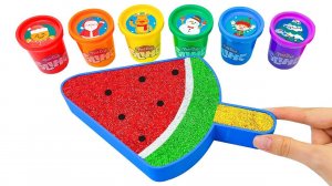 ИГРАЕМ В СЛАЙМЫ ЗАЛИВАЕМ В ФОРМУ АРБУЗА ВИДЕО ДЛЯ ДЕТЕЙ ДЕТСКИЙ КАНАЛ ИГРАЛКИ-ЗАЛИПАЛКИ