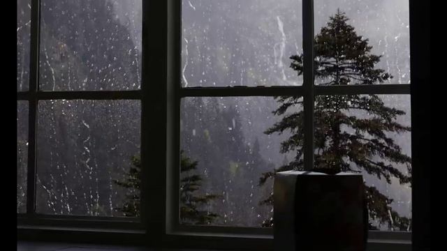 Шум дождя. Звуки дождя. Релакс на 3 часа. смотреть онлайн