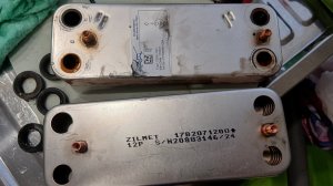 Сравниваем оригинальный вторичный теплообменник котла Baxi и неоригинальный от фирмы Zilmet