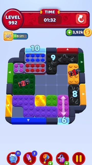 Color Block Jam 992 Уровень смотреть онлайн