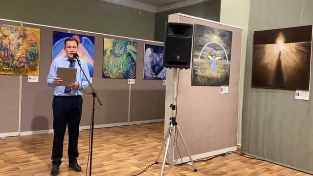 Открытие выставки "Ангелы мира" в Минусинске смотреть онлайн