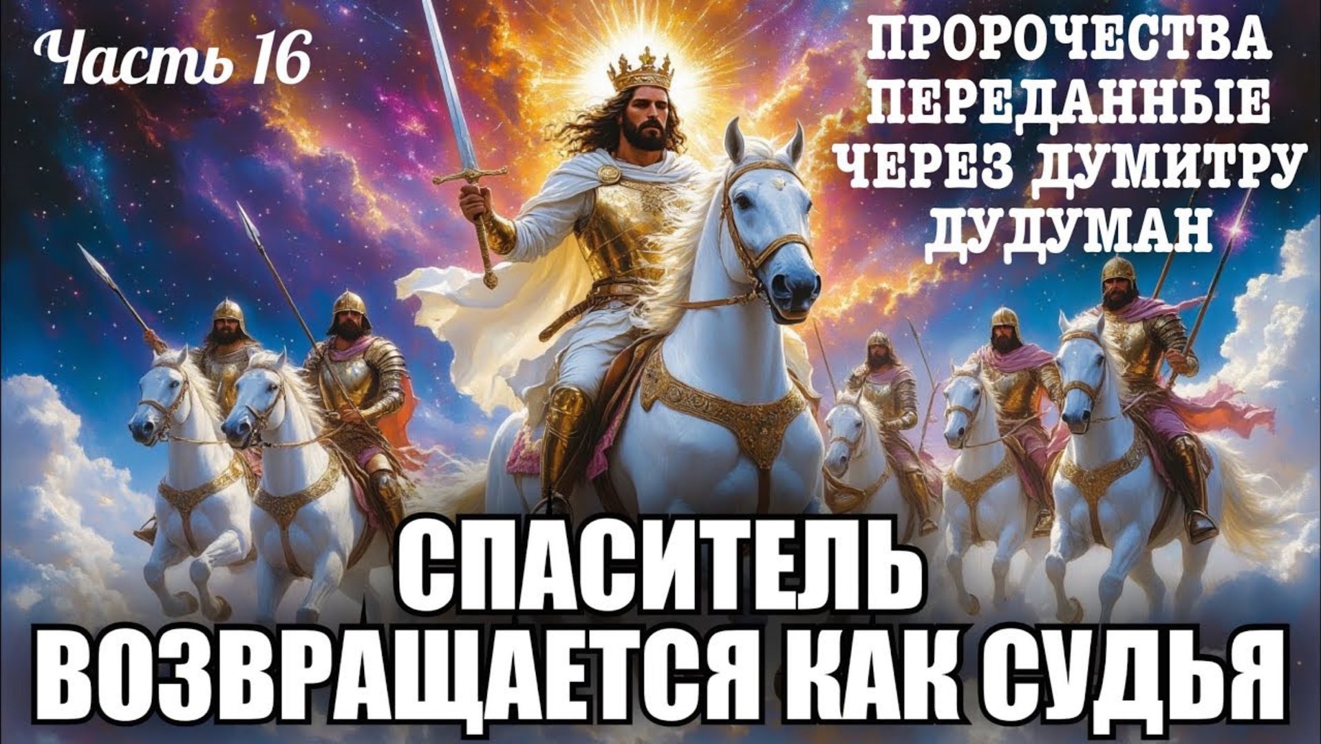 Пророчества, переданные через Думитру Дудуман. Часть 16. СПАСИТЕЛЬ ВОЗВРАЩАЕТСЯ КАК СУДЬЯ⚡️ смотреть онлайн