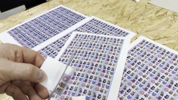 Печать на пленке Oracal гибкими УФ чернилами на принтере PrintX и тест на истирание 😎