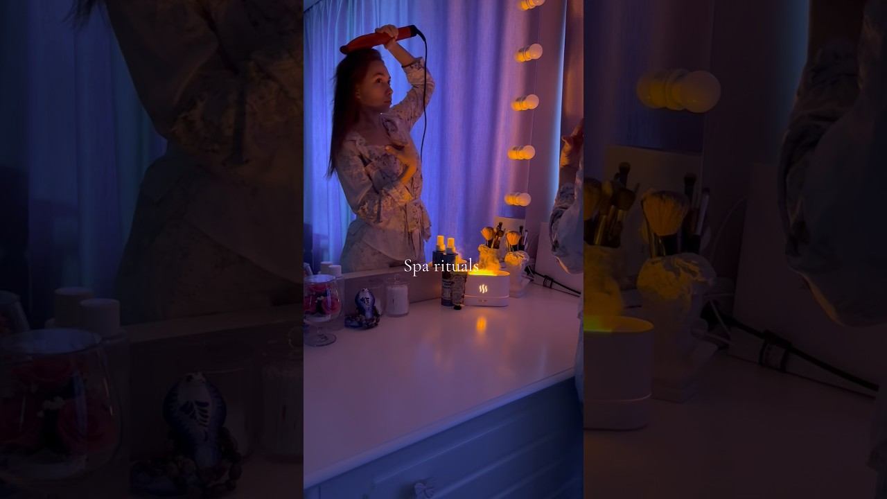 Вечерняя бьюти рутина#selfcare#spa#relax#aesthetic#бьютирутина#бьюти#horseforce#уходзасобой#shorts