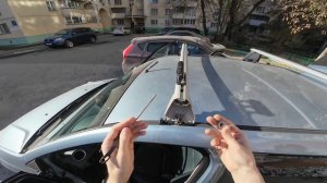 Крепление для велосипеда на крышу автомобиля