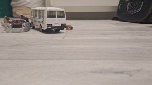 Краш-тест Volkswagen polo из ПЛАСТИЛИНА