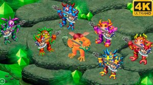 Призматический Рифф - Все Версии (My Singing Monsters, Мои Поющие Монстры, Msm, Мсм)