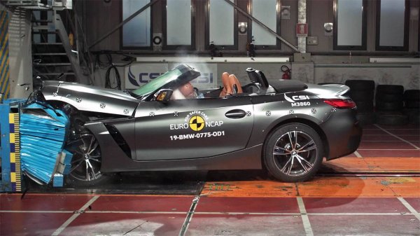 Краш-тест нового BMW Z4 от Euro NCAP на CarMaps.Ru