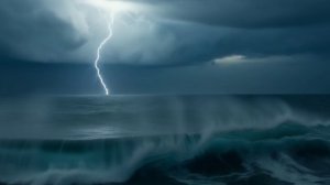 Футаж. Море. Шторм.