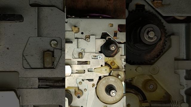 Sharp GF-800 профилактика ЛПМ,замена пассиков и прижимного ролика