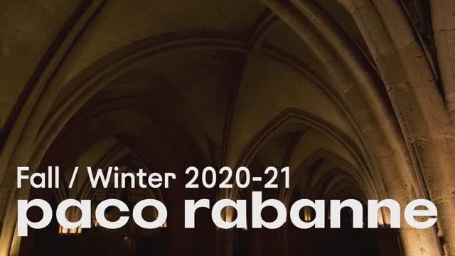 Показ женской коллекции Paco Rabanne осень-зима 2020-2021