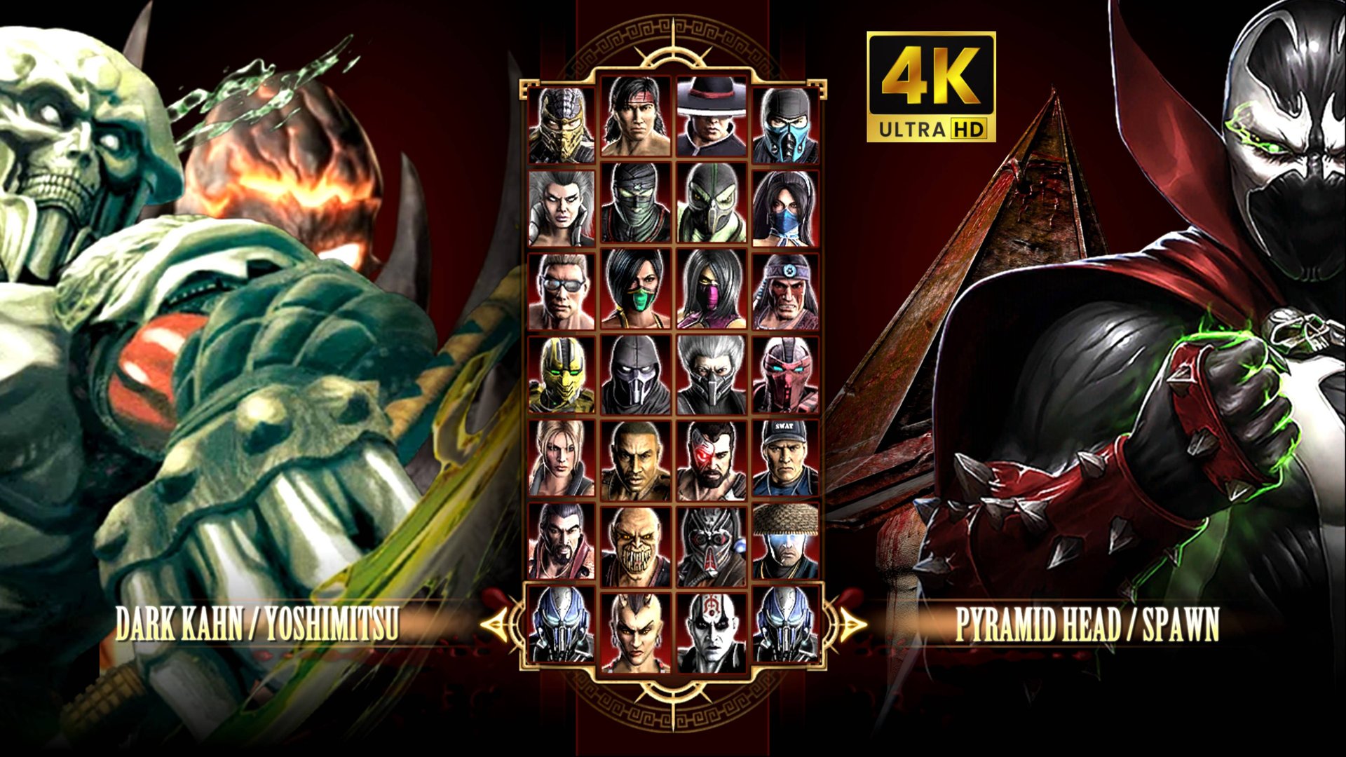 Игра за Yoshimitsu & Dark Kahn в Mortal Kombat Komplete Edition на PC Expert в 4K смотреть онлайн