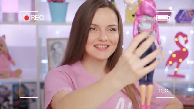 Кукла Барби с видео камерой Обзор и Распаковка  Берсик