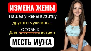 Нашёл у ЖЕНЫ визитку "Для наших... встреч" ИЗМЕНА раскрыта! Тайная жизнь, секреты и предательство.