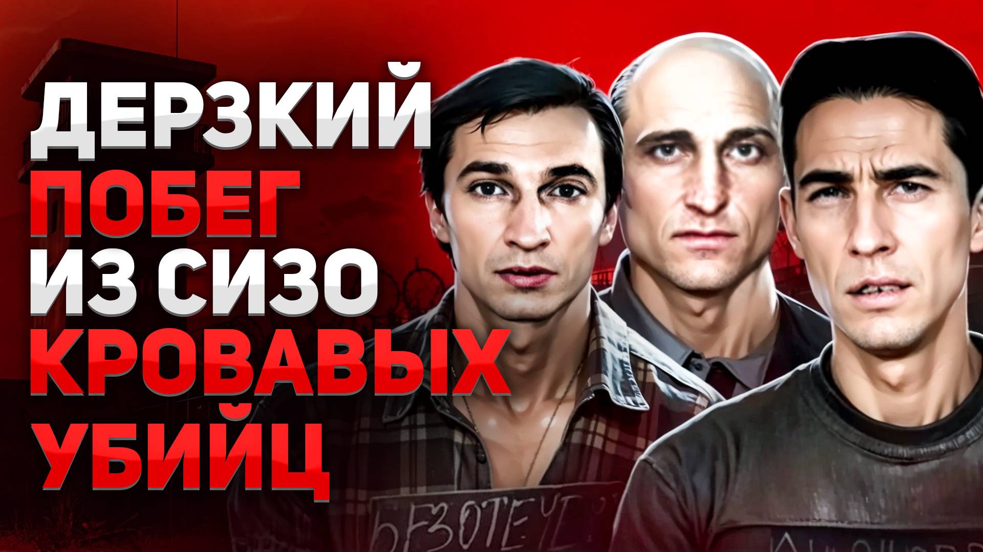 Дерзкий побег из СИЗО “Бутырка” кровавых убийц. За которым следила вся Россия.