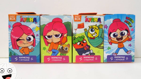 Свит Бокс Луана! Опять значки и брелоки