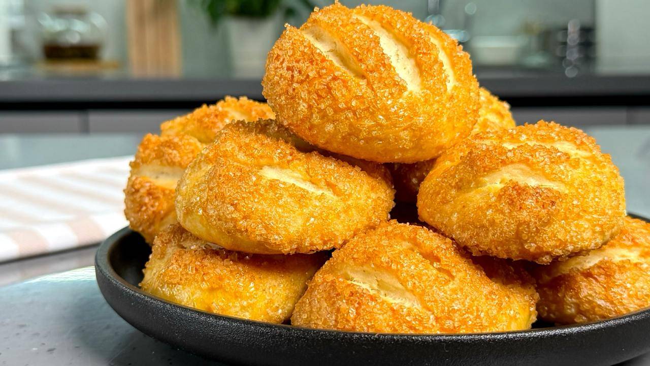 Вкусное и быстрое ПЕЧЕНЬЕ ! Рецепт простой , хоть каждый день готовь! Печенье на кефире! смотреть онлайн