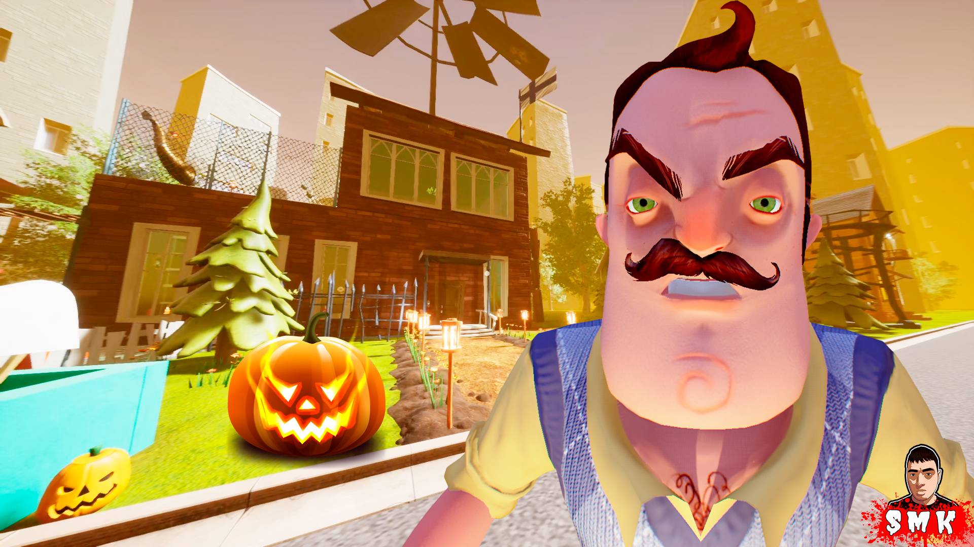ШОУ ПРИВЕТ СОСЕД!ХЭЛЛОУИН У ВАСИЛИЧА!ИГРА HELLO NEIGHBOR MOD KIT ПРОХОЖДЕНИЕ FINLAND STORY HALLOWEEN смотреть онлайн